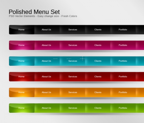 Template Image for Polished Menu Set - 30111