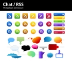 Image for Image for Chat & RSS Icons - 30249