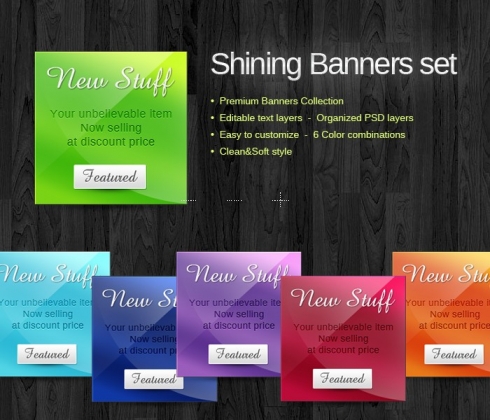 Template Image for Banners Set - 30361