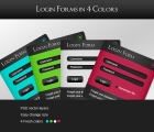 Image for Image for Glassy Login Forms - 30124