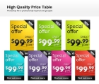 Image for Image for Vertical Price Banners - 30299